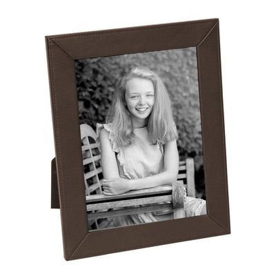 Slim Classic Leather Photo Frame