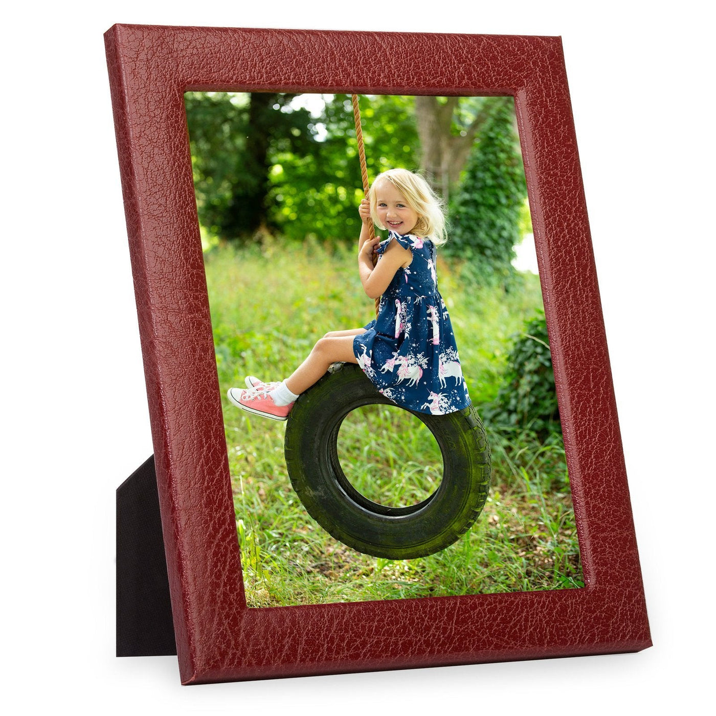 Moroccan Leather Photo Frame