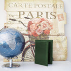 Moroccan Leather Double Travel Photo Frame