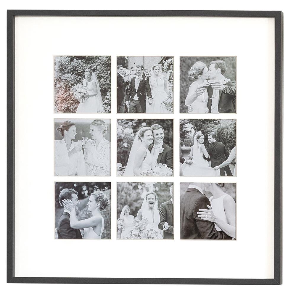 Black Multi Aperture Photo Frame