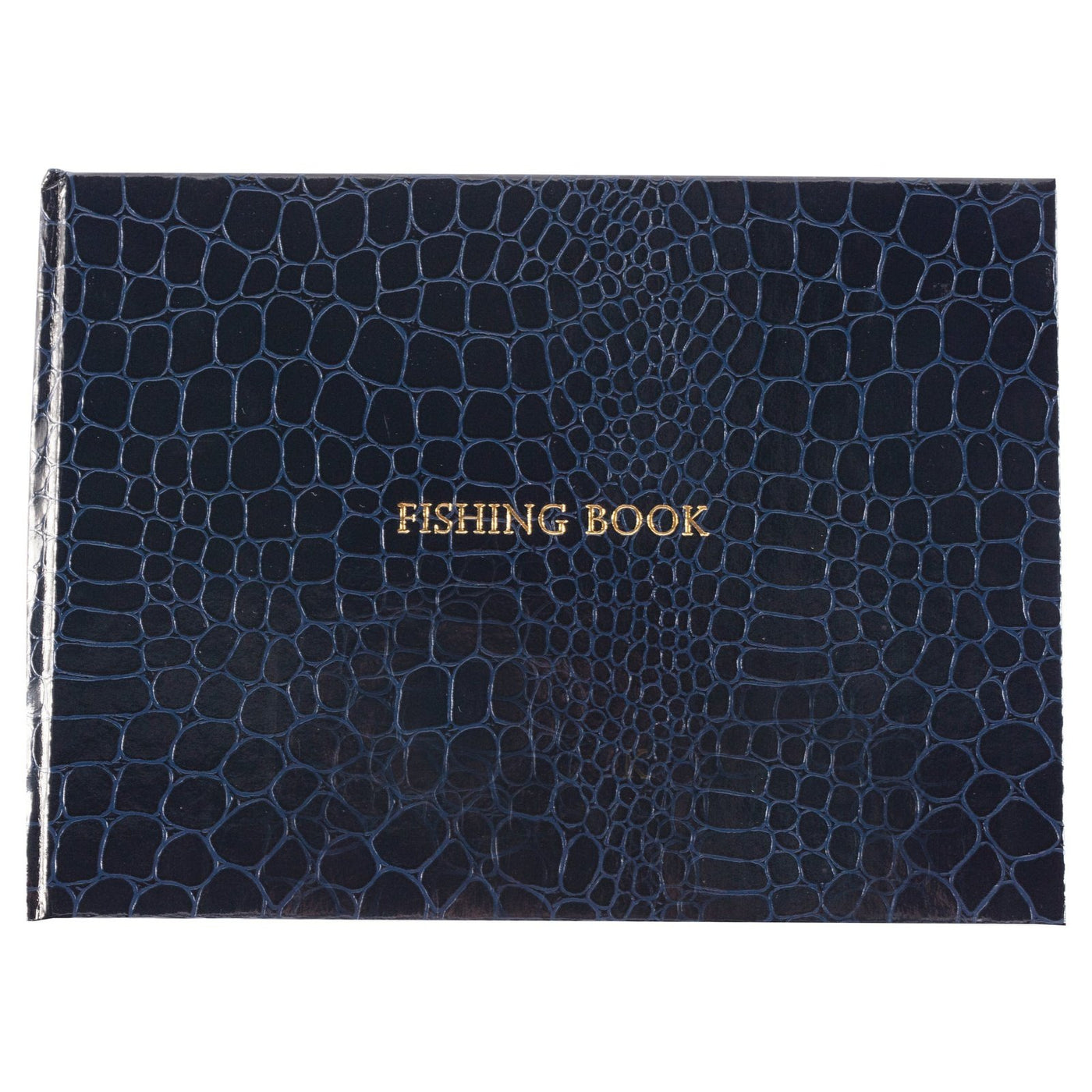 Locketts blue croc small fishing book