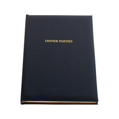 Locketts Leather Dinner Party Book