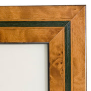 Green Inlay Unmounted Photo Frame