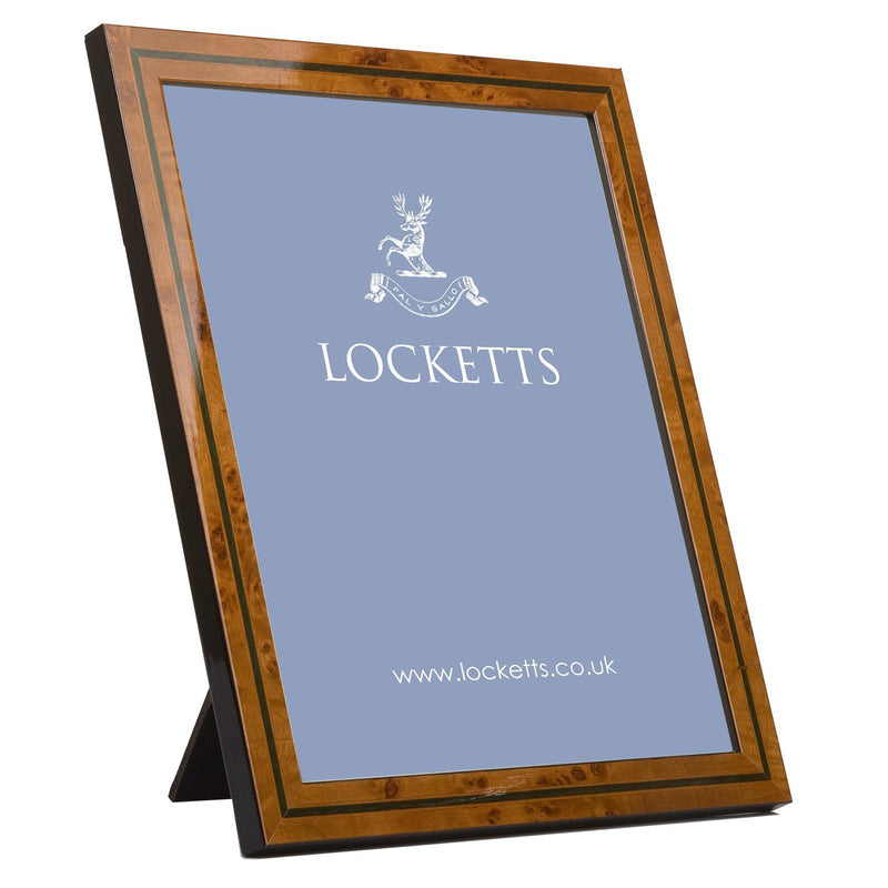 Green Inlay Unmounted Photo Frame