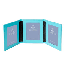 Tuscan Leather Triple Travel Photo Frame
